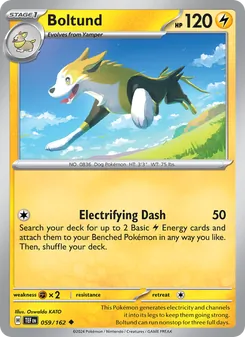 Boltund card from Temporal Forces, number 059/162