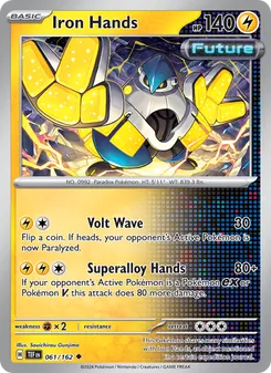 Iron Hands card from Temporal Forces, number 061/162
