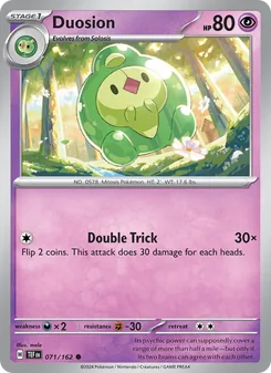 Duosion card from Temporal Forces, number 071/162