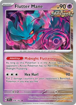 Flutter Mane card from Temporal Forces, number 078/162