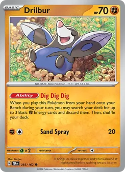 Drilbur card from Temporal Forces, number 085/162