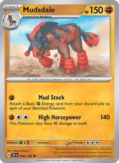 Mudsdale card from Temporal Forces, number 092/162