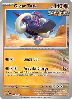 Great Tusk card from Temporal Forces, number 096/162