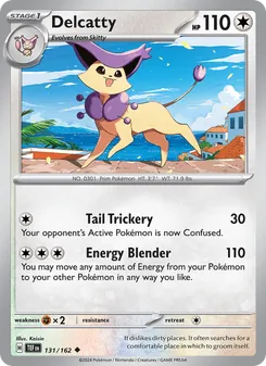 Delcatty card from Temporal Forces, number 131/162
