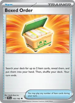 Boxed Order card from Temporal Forces, number 143/162