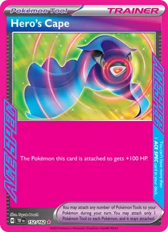 Hero's Cape card from Temporal Forces, number 152/162