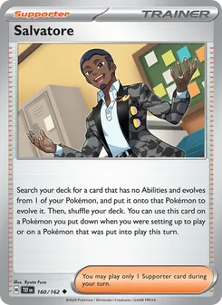 Salvatore card from Temporal Forces, number 160/162