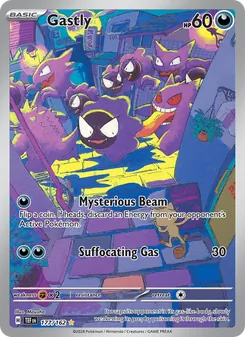 Gastly card from Temporal Forces, number 177/162