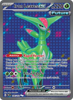 Iron Leaves ex card from Temporal Forces, number 186/162