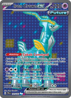 Iron Crown ex card from Temporal Forces, number 191/162