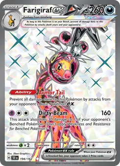 Farigiraf ex card from Temporal Forces, number 194/162