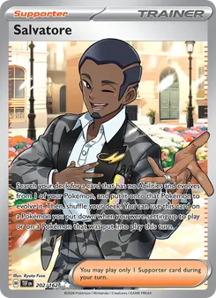 Salvatore card from Temporal Forces, number 202/162