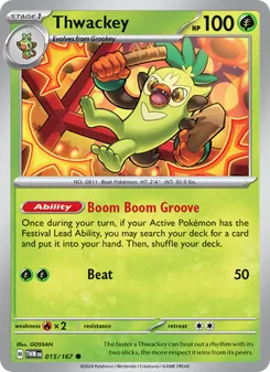 Thwackey card from Twilight Masquerade, number 015/167