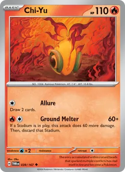 Chi-Yu card from Twilight Masquerade, number 039/167