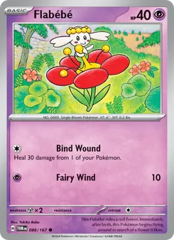 Flabébé card from Twilight Masquerade, number 086/167