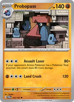 Probopass card from Twilight Masquerade, number 102/167