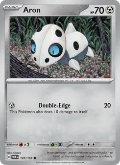 Aron card from Twilight Masquerade, number 120/167