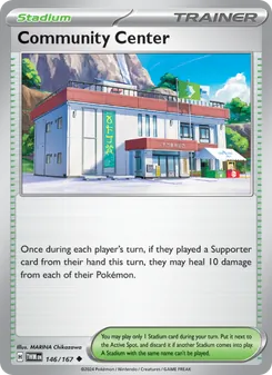 Community Center card from Twilight Masquerade, number 146/167