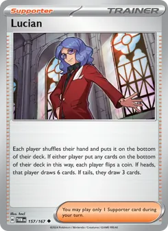 Lucian card from Twilight Masquerade, number 157/167