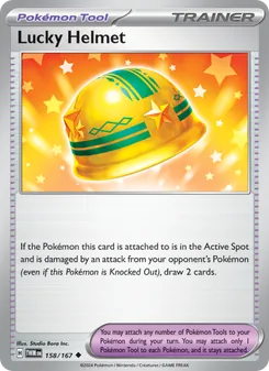 Lucky Helmet card from Twilight Masquerade, number 158/167
