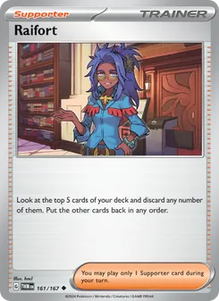 Raifort card from Twilight Masquerade, number 161/167