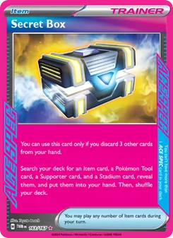 Secret Box card from Twilight Masquerade, number 163/167