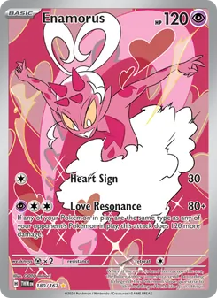 Enamorus card from Twilight Masquerade, number 180/167