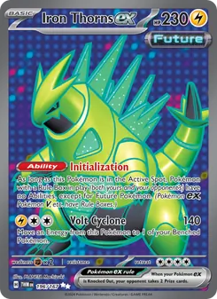 Iron Thorns ex card from Twilight Masquerade, number 196/167