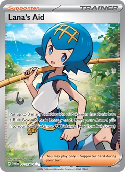 Lana's Aid card from Twilight Masquerade, number 207/167