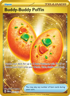 Buddy-Buddy Poffin card from Twilight Masquerade, number 223/167