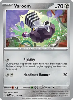Varoom card from Shrouded Fable, number 043/64