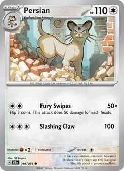 Persian card from Shrouded Fable, number 049/64