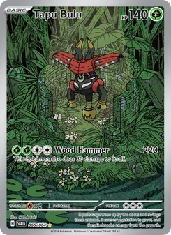 Tapu Bulu card from Shrouded Fable, number 065/64