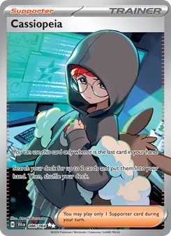 Cassiopeia card from Shrouded Fable, number 086/64