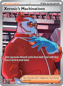 Xerosic's Machinations card from Shrouded Fable, number 089/64