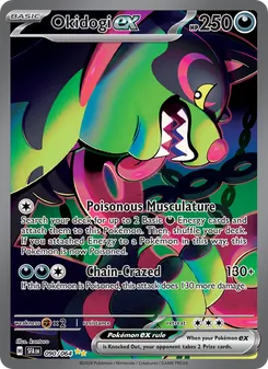 Okidogi ex card from Shrouded Fable, number 090/64
