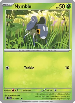 Nymble card from Stellar Crown, number 015/142