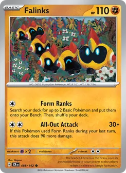 Falinks card from Stellar Crown, number 088/142