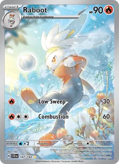 Raboot card from Stellar Crown, number 147/142