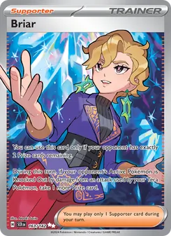 Briar card from Stellar Crown, number 163/142