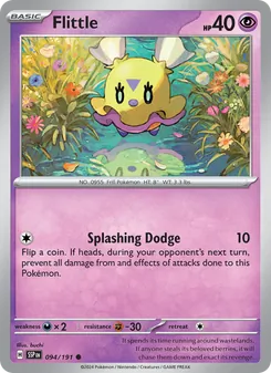 Flittle card from Surging Sparks, number 094/191