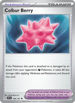 Colbur Berry card from Surging Sparks, number 168/191