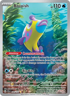Bruxish card from Surging Sparks, number 200/191
