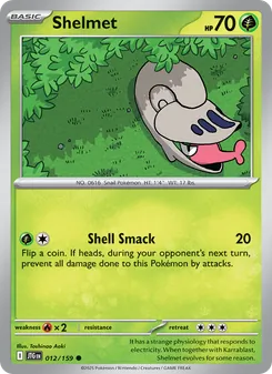 Shelmet card from Journey Together, number 012/159