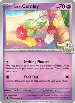 Lillie's Comfey card from Journey Together, number 068/159