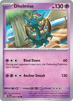 Dhelmise card from Journey Together, number 070/159