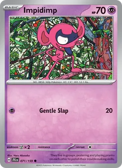 Impidimp card from Journey Together, number 071/159
