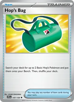Hop's Bag card from Journey Together, number 147/159