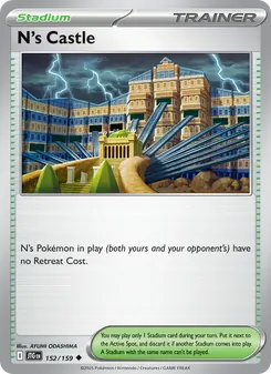 N's Castle card from Journey Together, number 152/159