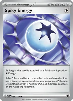 Spiky Energy card from Journey Together, number 159/159
